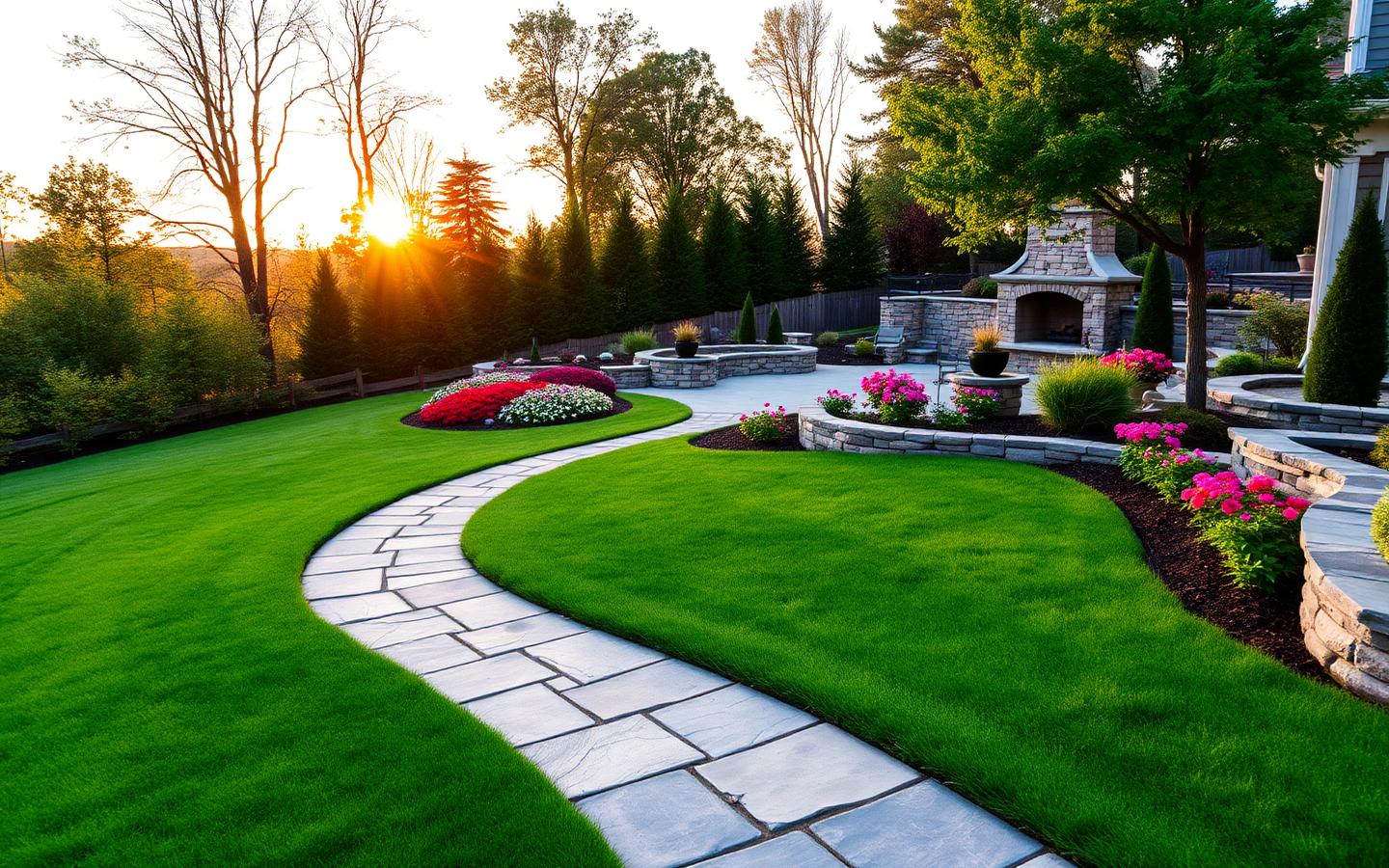 Landscaping example — Steve's Landscaping sample